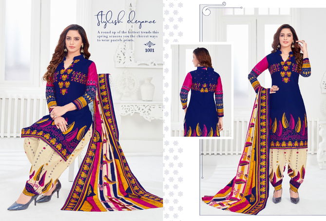 Laado Rio 14 Regular Wear Printed Pure Cotton Dress Material Collection 